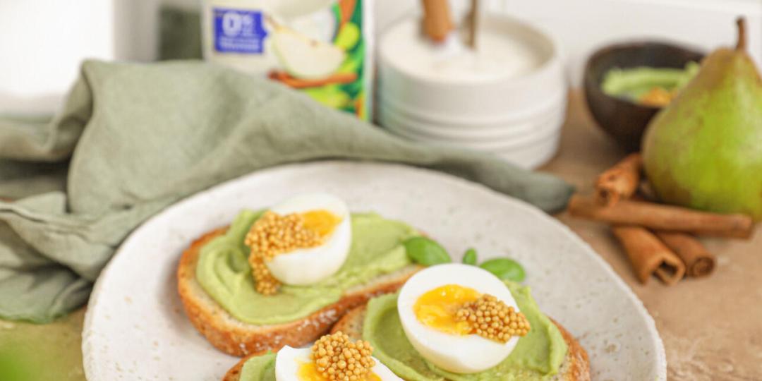 Avocado desemtoast met een perfect eitje
