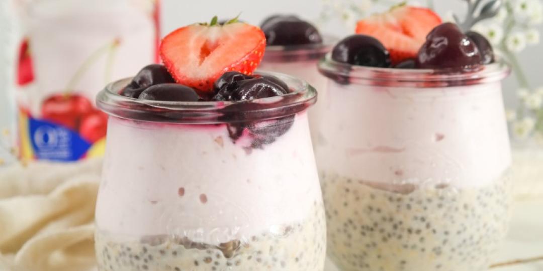 Overnight oats Cheeky Cherry