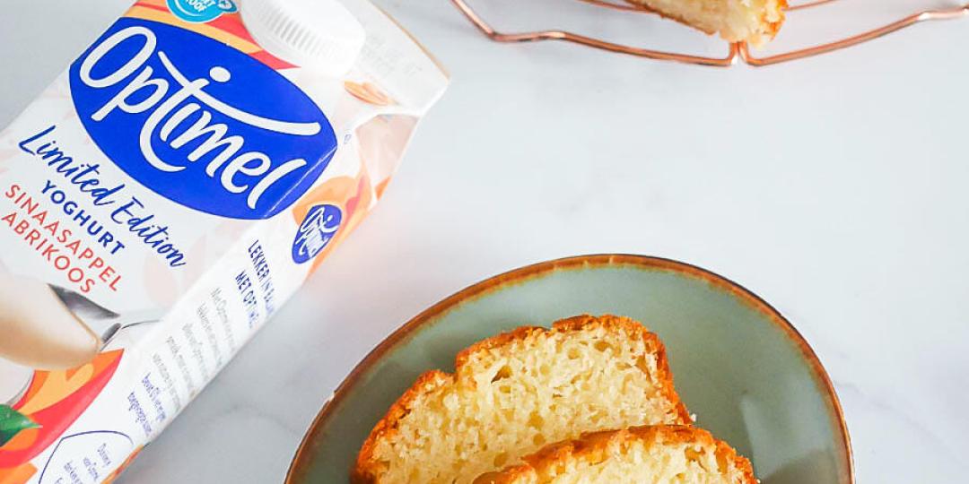 Sinaasappel Abrikoos yoghurtcake