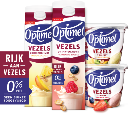 Optimel Vezels - een dagelijkse portie extra vezels
