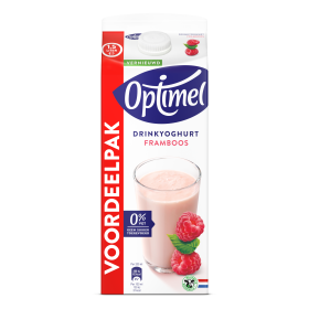 Optimel Drinkyoghurt Framboos 0% vet 1.5L
