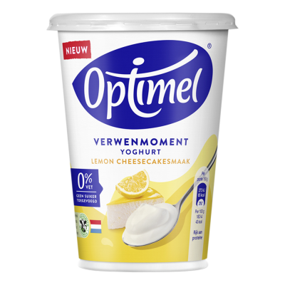 Optimel Verwenmoment yoghurt lemon cheesecake 450g