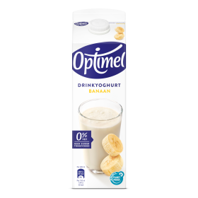 Optimel Drinkyoghurt Banaan 0% vet 1 L