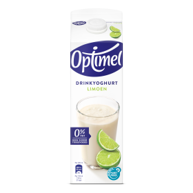 Optimel Drinkyoghurt Limoen 0% vet 1 L
