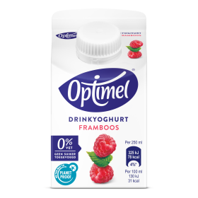 Optimel Drinkyoghurt Framboos 0% vet 250 ml