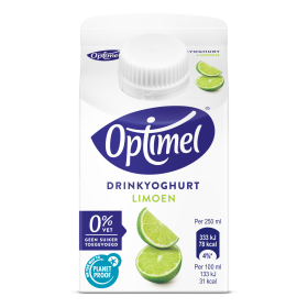 Optimel Drinkyoghurt Limoen 0% vet 250 ml