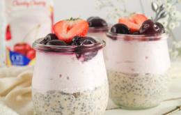 Overnight oats Cheeky Cherry